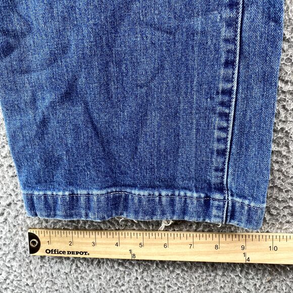 J.Crew Demi Boot Jean Women 33 WideLeg Front Pocket Y2k Western Academia Classic - Picture 5 of 15